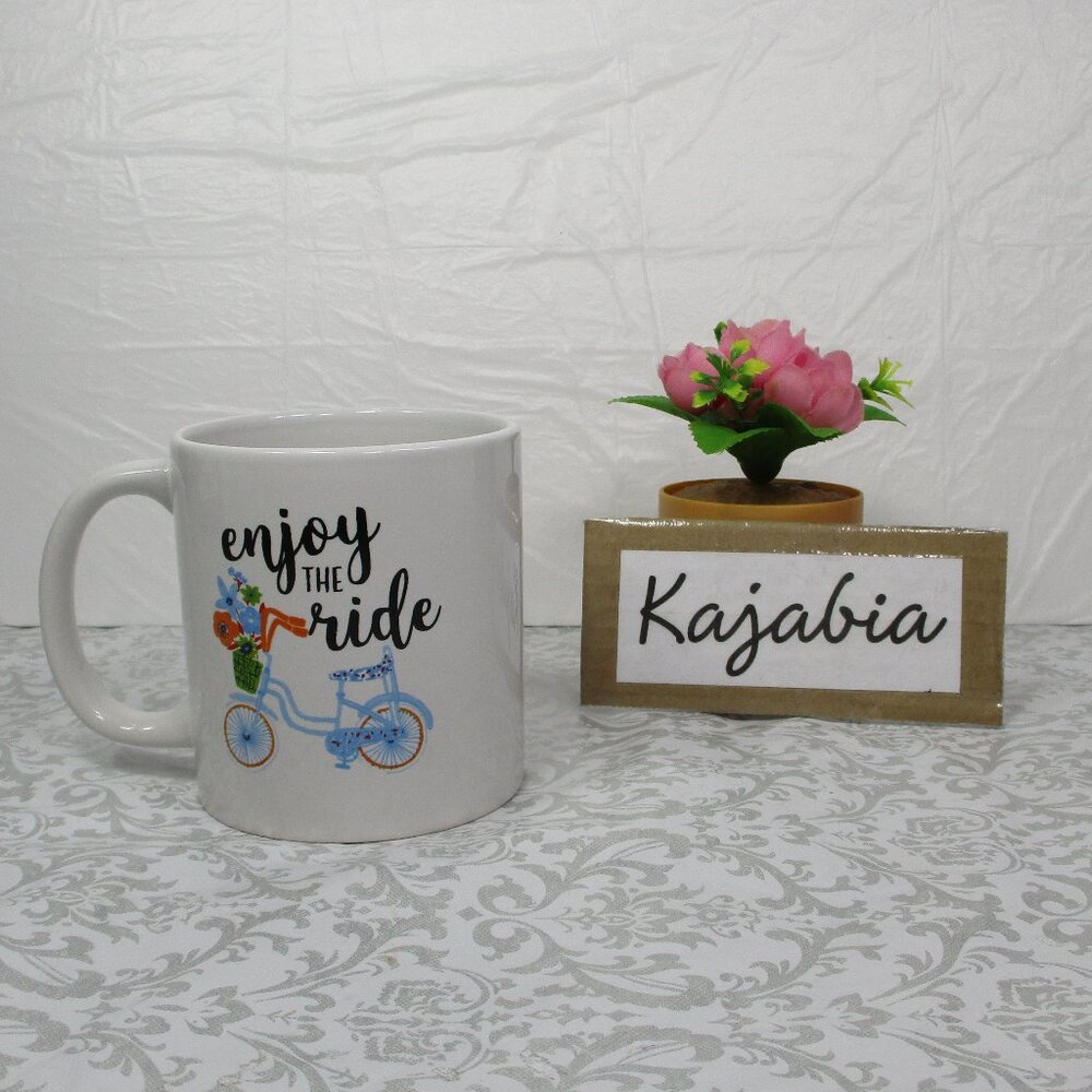 ENJOY THE RIDE Coffe/Tea Mug NWT